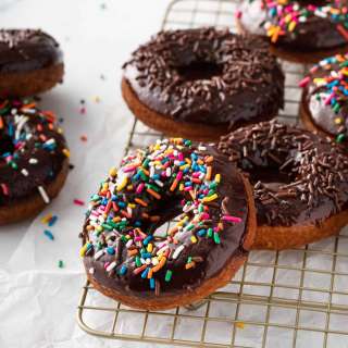 Chocolate Glazed Donuts