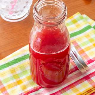 Raspberry Simple Syrup