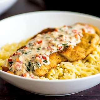 Easy Chicken in Cream Sauce for Two