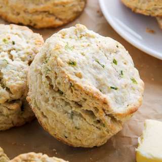 Sour Cream and Chive Scones