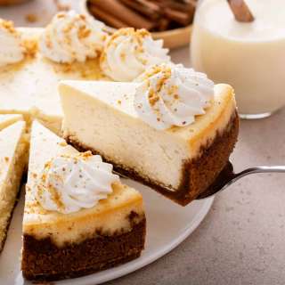 Eggnog Cheesecake