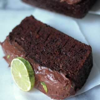 Dark 'N' Stormy Chocolate Pound Cake