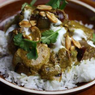 Beef Sausages Massaman Curry