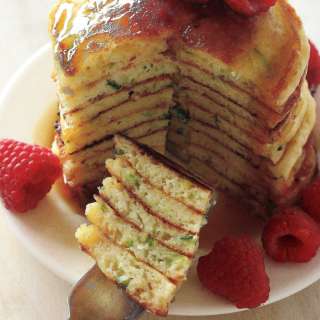 Healthy Greek Yogurt Zucchini Pancakes