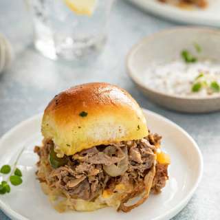 Philly Cheesesteak Sliders