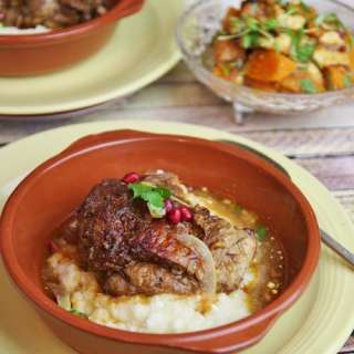 Slow Baked Lamb Shoulder & Feta Mash