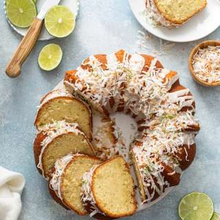 Lime Coconut Cake