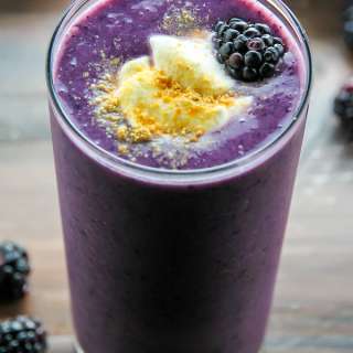 Blackberry Cobbler Smoothie
