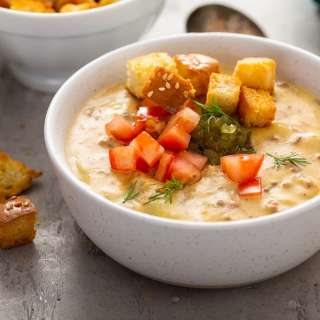 Cheeseburger Soup