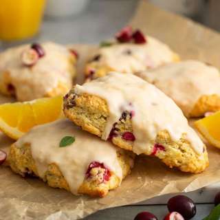 Cranberry Orange Scones