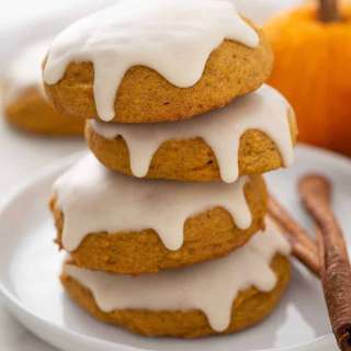 Iced Pumpkin Cookies
