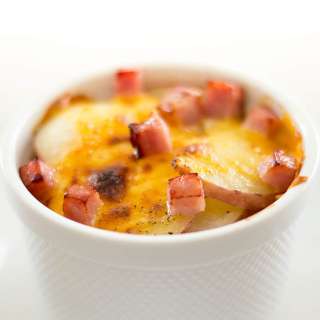 Shortcut Scalloped Potatoes for One