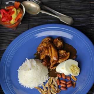 Chicken Curry with Nasi Lemak