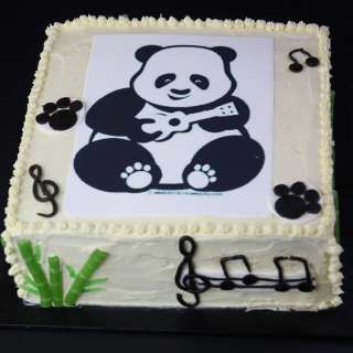 Red Velvet Panda cake
