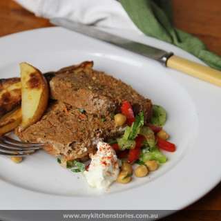 Moroccan Lamb Meatloaf