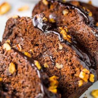 Healthy Chocolate Banana Bread