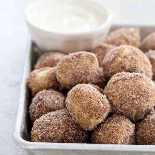 Cinnamon Sugar Soft Pretzel Bites