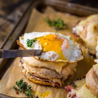 Croque Madame McMuffins