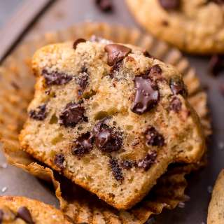 Moist Chocolate Chip Muffins