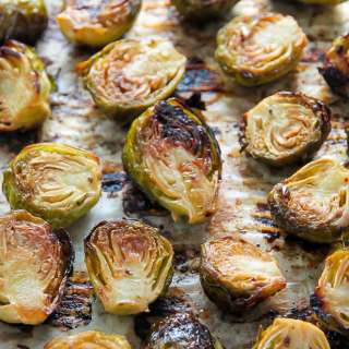 Sicilian Roasted Brussels Sprouts