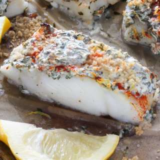 20 Minute Lemon, Garlic, and Herb Baked Cod