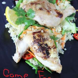 Spatchcock, Coconut, Lemon & Quinoa..