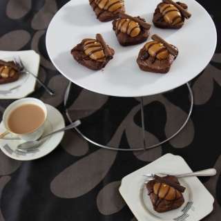 Rosemary Brownies with Salted Caramel