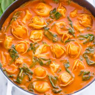 Tomato Tortellini Soup