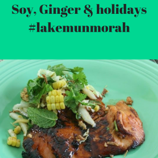 Roasted Smoked Trout Soy, Ginger