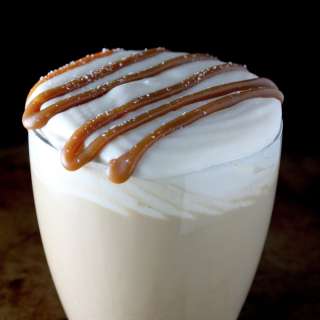 Salted Caramel White Chocolate Latte