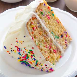 Brown Butter Funfetti Cake