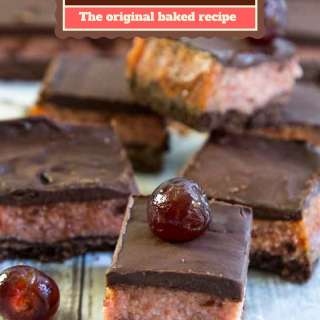 Cherry Ripe Slice