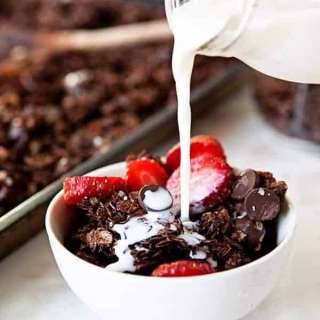 Salted Dark Chocolate Granola