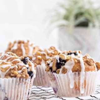 Blueberry Walnut Muffins