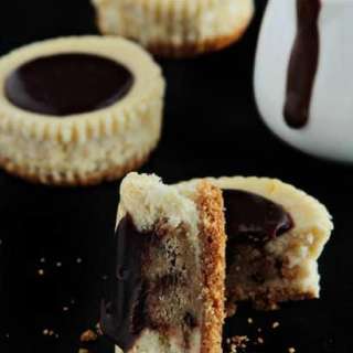 Chocolate Chip Cookie Dough Cheesecakes