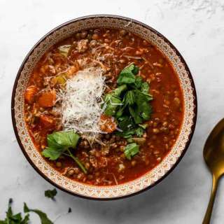 Sausage and Lentil Soup