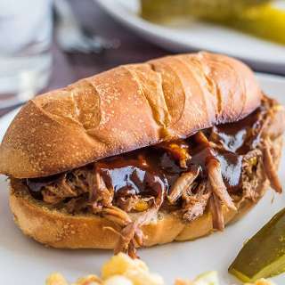 Slow Cooker Tri-Tip Sandwiches