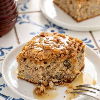 Make-Ahead Banana Coffee Cake