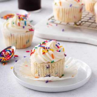 Homemade Funfetti Cupcakes