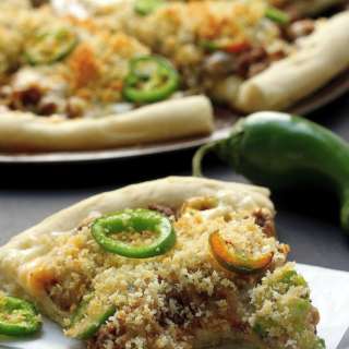 Jalapeño Popper Cheeseburger Pizza