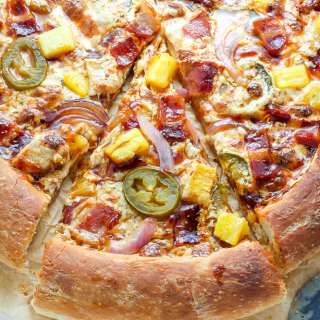 BBQ Bacon Hawaiian Pizza