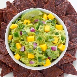 Spicy Mango Guacamole
