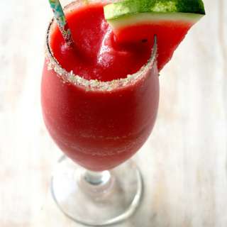 Best Ever Strawberry Watermelon Daiquiris