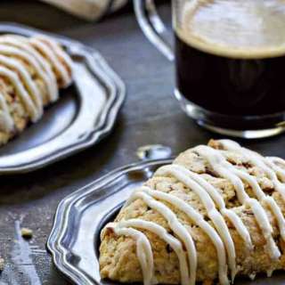 Toffee Almond Scones