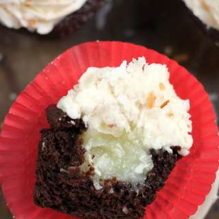 The Best Chocolate Coconut Cupcakes