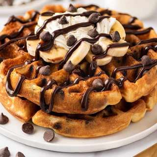 Chocolate Chip Waffles