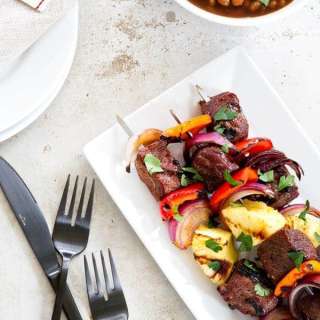 Sweet and Spicy Beef Kebabs