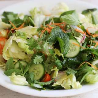 Vietnamese Salad with Pickled Carrot