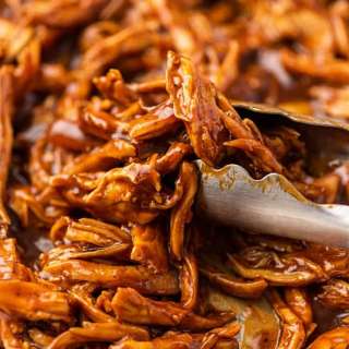 Quick BBQ Shredded Chicken