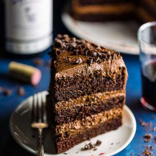 Red Wine Chocolate Cake